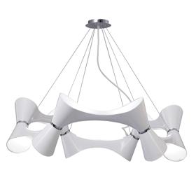 M1543  Ora Pendant 12 Light Gloss White